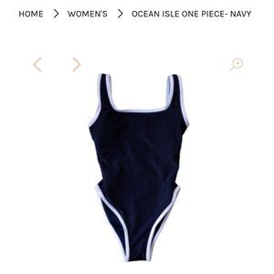 Brand new one piece lain snow swimsuit